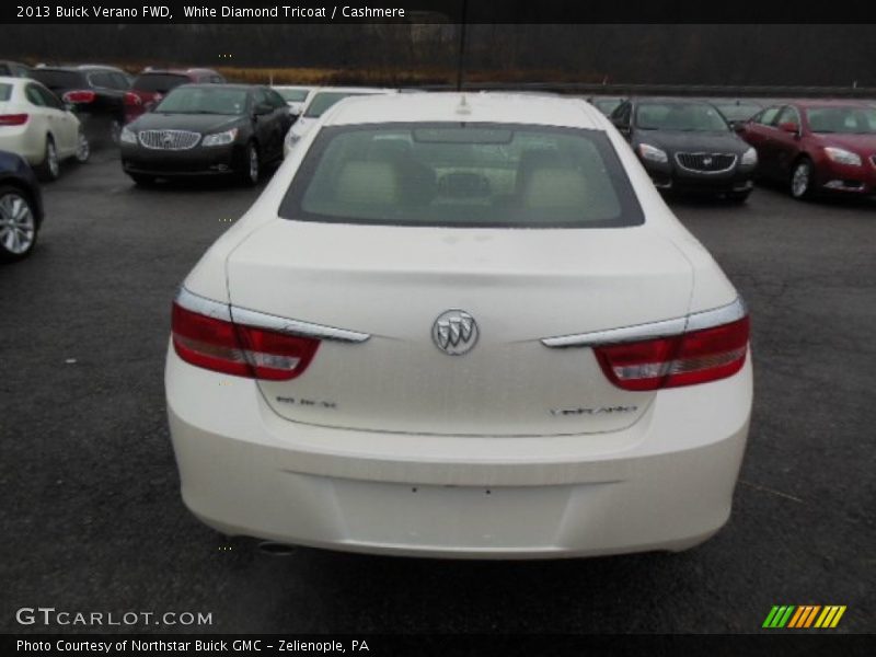White Diamond Tricoat / Cashmere 2013 Buick Verano FWD