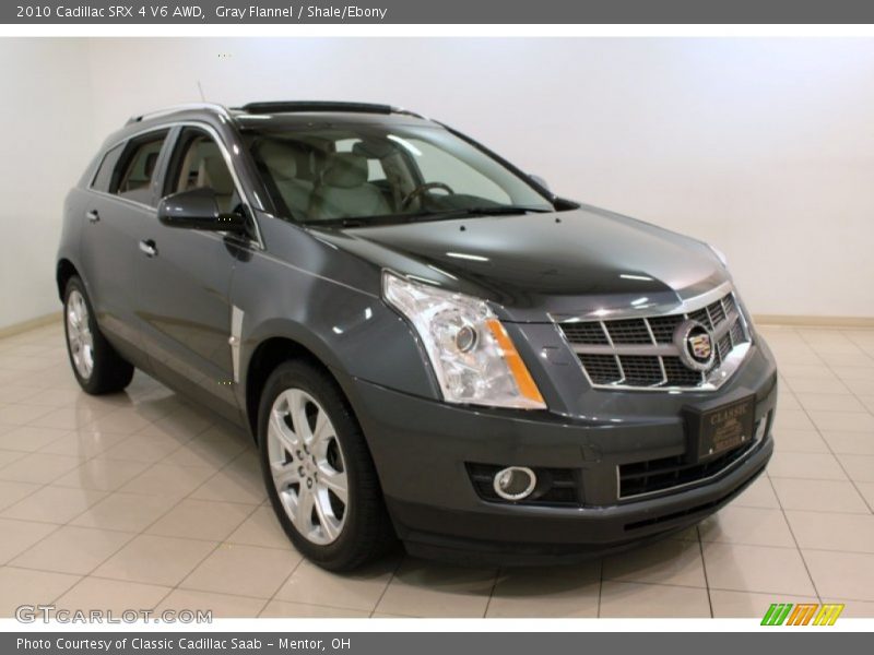 Gray Flannel / Shale/Ebony 2010 Cadillac SRX 4 V6 AWD