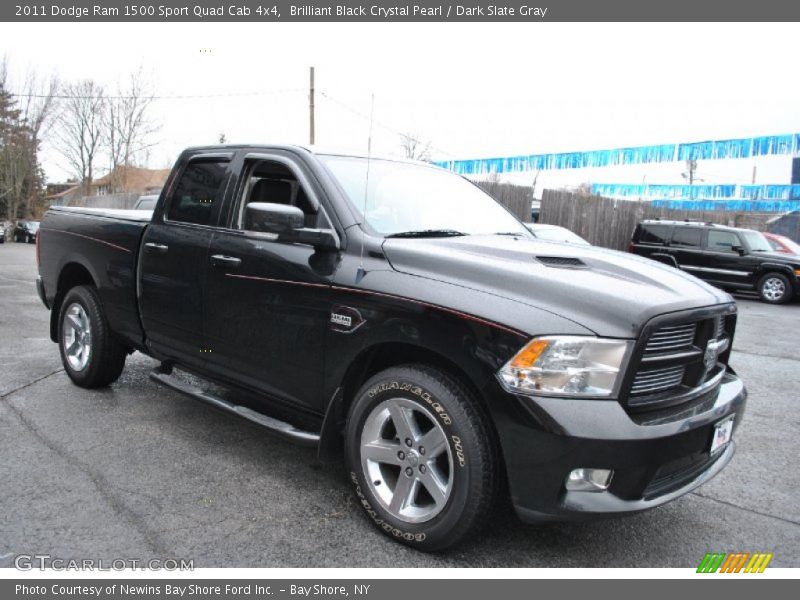 Front 3/4 View of 2011 Ram 1500 Sport Quad Cab 4x4