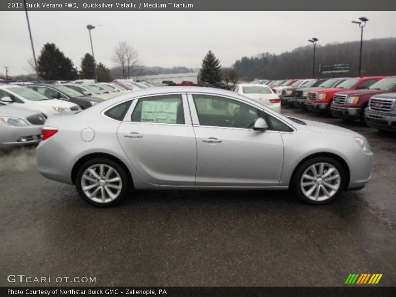 Quicksilver Metallic / Medium Titanium 2013 Buick Verano FWD