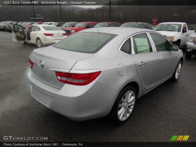 Quicksilver Metallic / Medium Titanium 2013 Buick Verano FWD