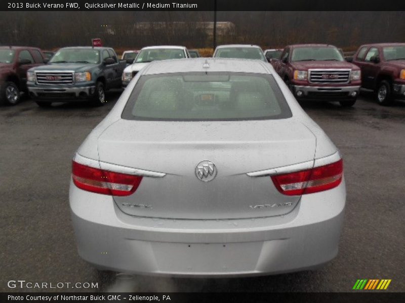 Quicksilver Metallic / Medium Titanium 2013 Buick Verano FWD