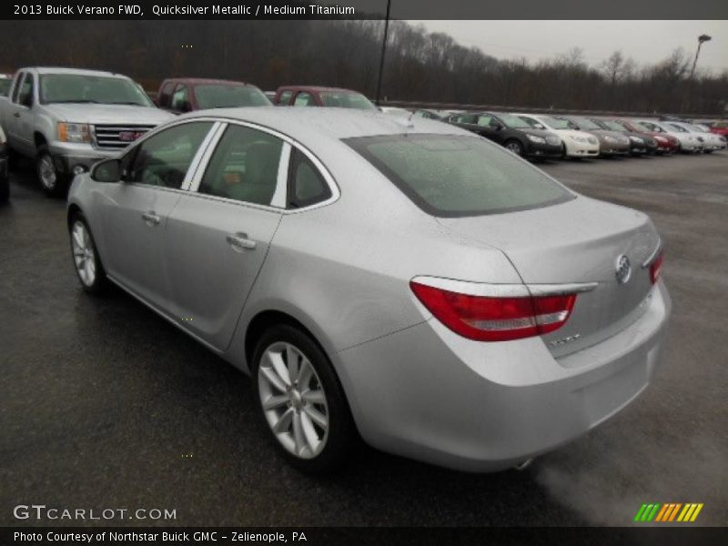 Quicksilver Metallic / Medium Titanium 2013 Buick Verano FWD