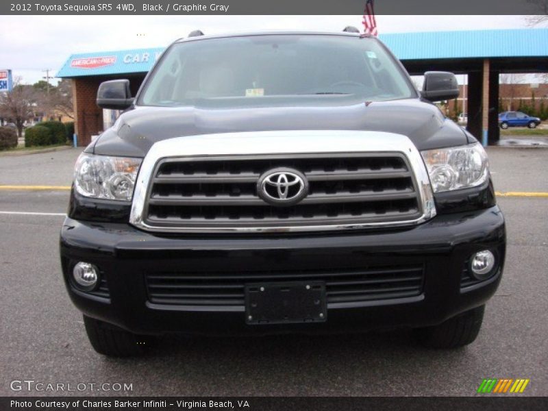 Black / Graphite Gray 2012 Toyota Sequoia SR5 4WD