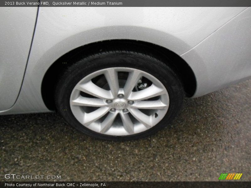 Quicksilver Metallic / Medium Titanium 2013 Buick Verano FWD