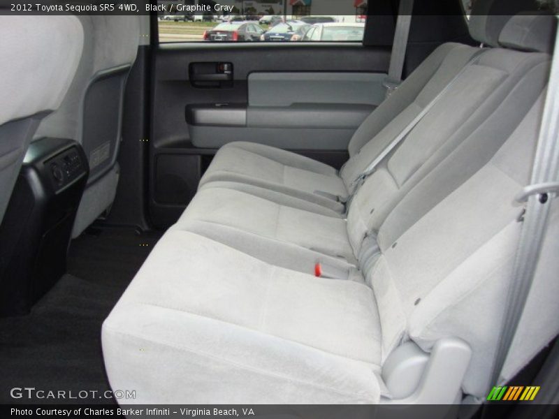 Black / Graphite Gray 2012 Toyota Sequoia SR5 4WD