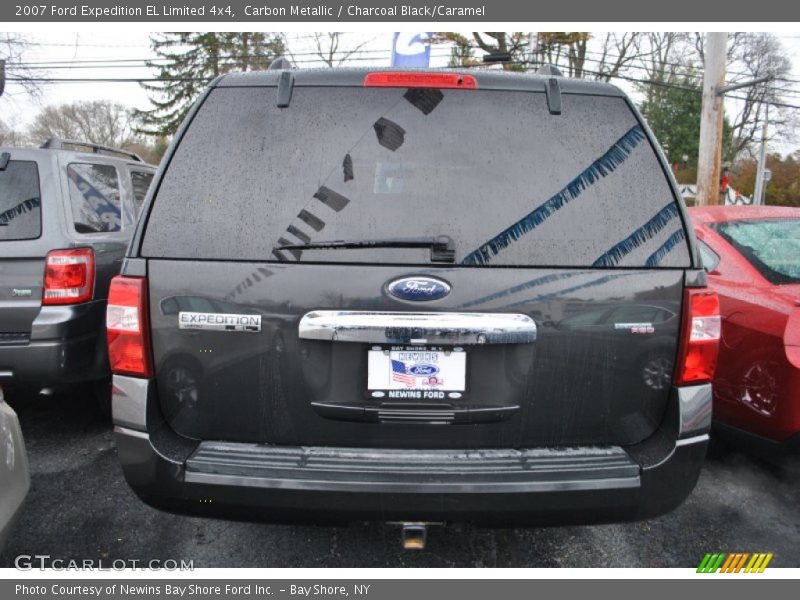 Carbon Metallic / Charcoal Black/Caramel 2007 Ford Expedition EL Limited 4x4