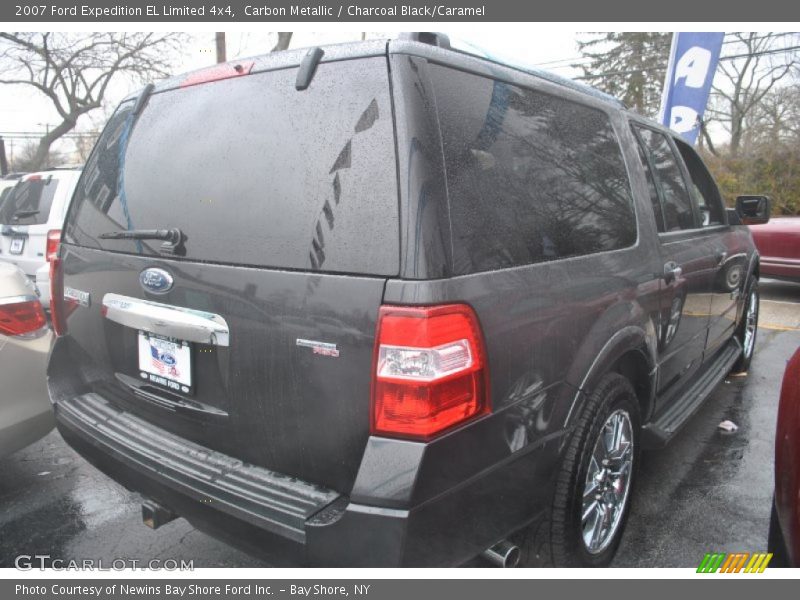 Carbon Metallic / Charcoal Black/Caramel 2007 Ford Expedition EL Limited 4x4