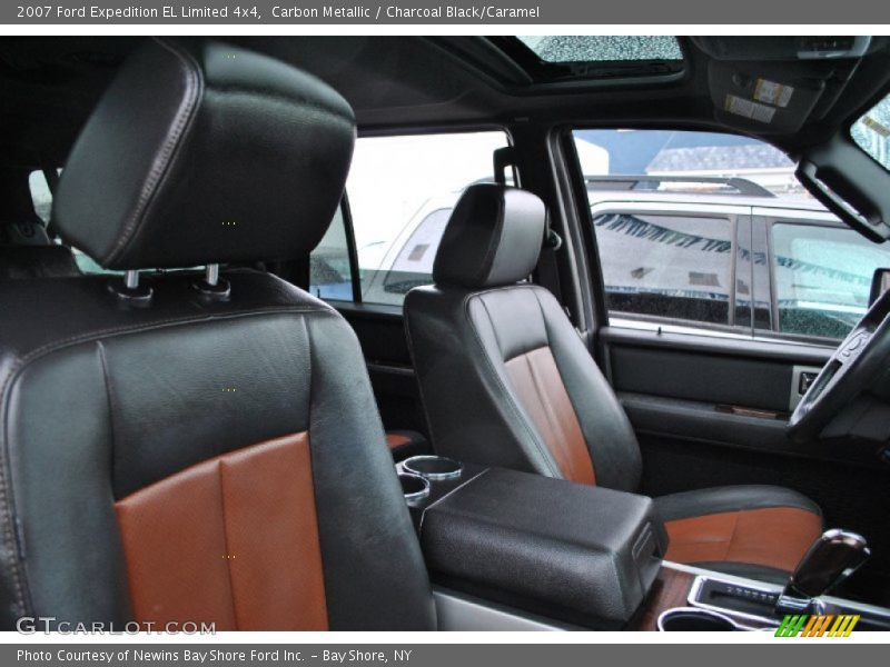 Carbon Metallic / Charcoal Black/Caramel 2007 Ford Expedition EL Limited 4x4