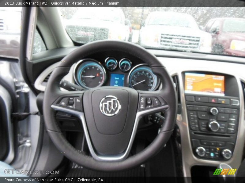 Quicksilver Metallic / Medium Titanium 2013 Buick Verano FWD