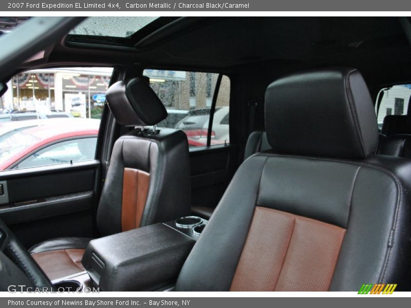 Carbon Metallic / Charcoal Black/Caramel 2007 Ford Expedition EL Limited 4x4