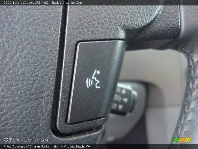 Black / Graphite Gray 2012 Toyota Sequoia SR5 4WD
