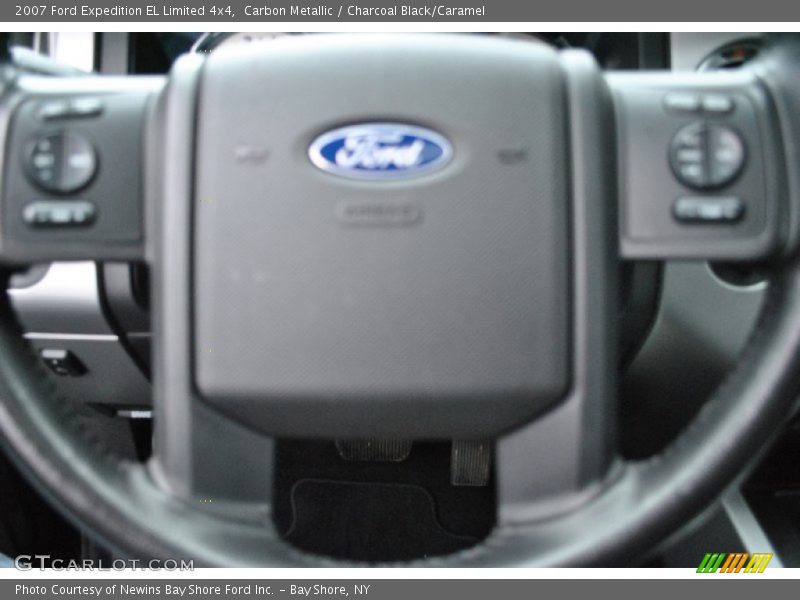 Carbon Metallic / Charcoal Black/Caramel 2007 Ford Expedition EL Limited 4x4