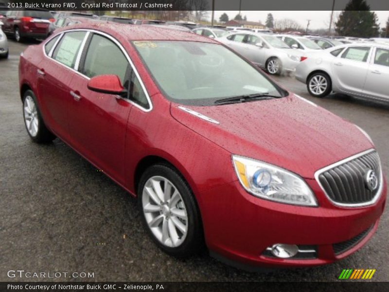 Crystal Red Tintcoat / Cashmere 2013 Buick Verano FWD