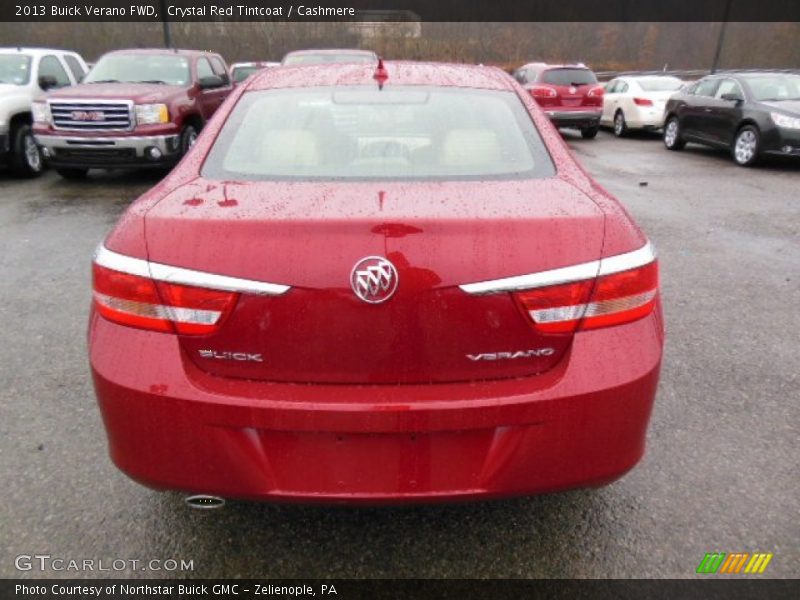 Crystal Red Tintcoat / Cashmere 2013 Buick Verano FWD