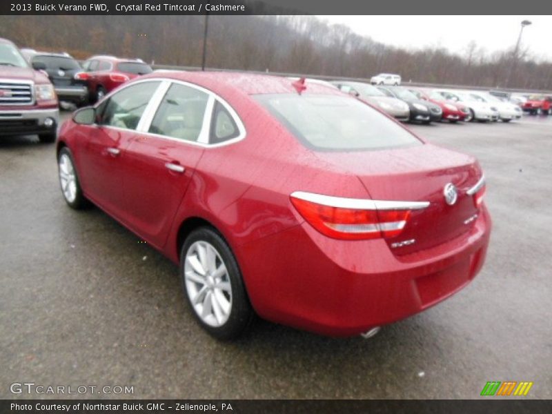 Crystal Red Tintcoat / Cashmere 2013 Buick Verano FWD