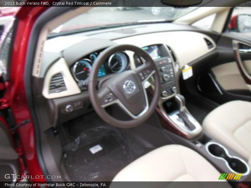 Crystal Red Tintcoat / Cashmere 2013 Buick Verano FWD