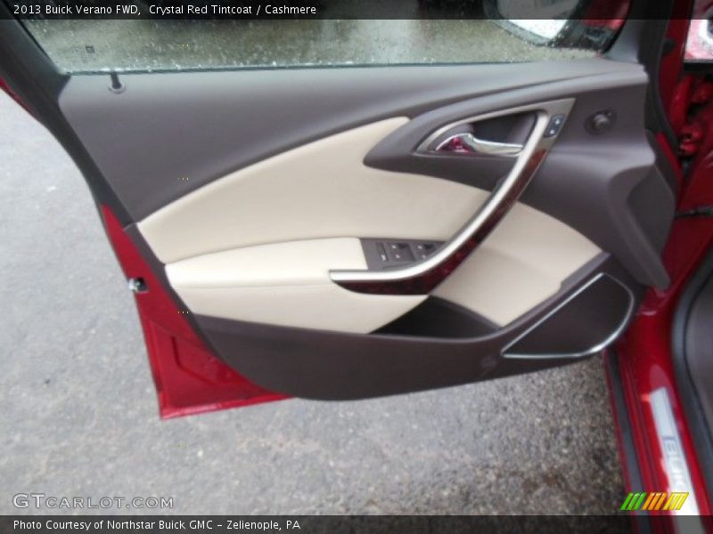 Crystal Red Tintcoat / Cashmere 2013 Buick Verano FWD