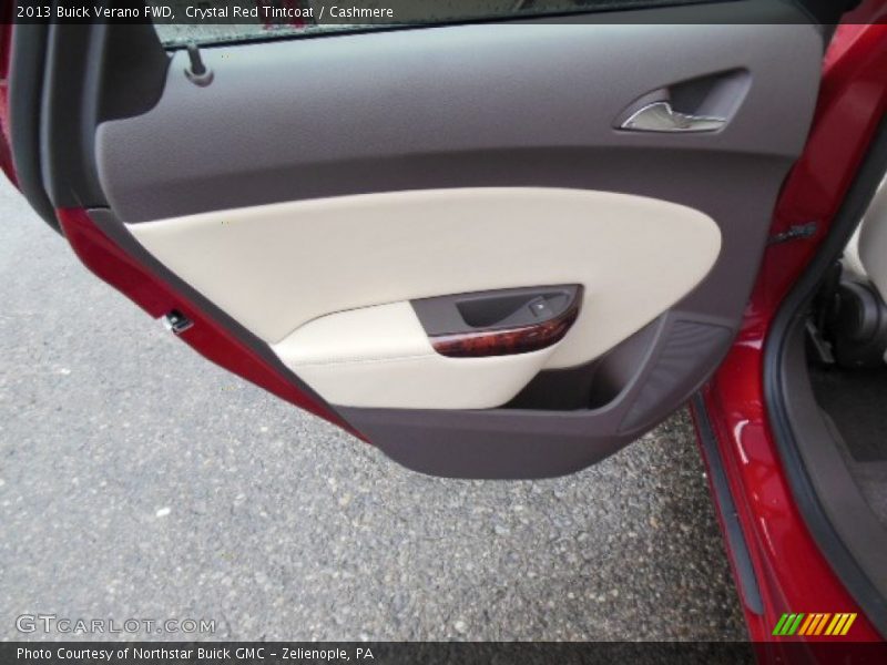 Crystal Red Tintcoat / Cashmere 2013 Buick Verano FWD