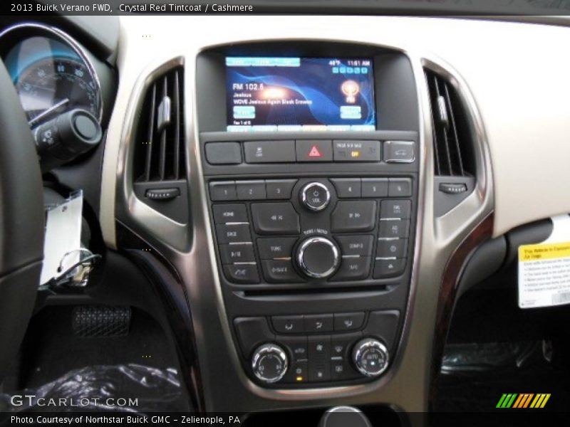 Crystal Red Tintcoat / Cashmere 2013 Buick Verano FWD