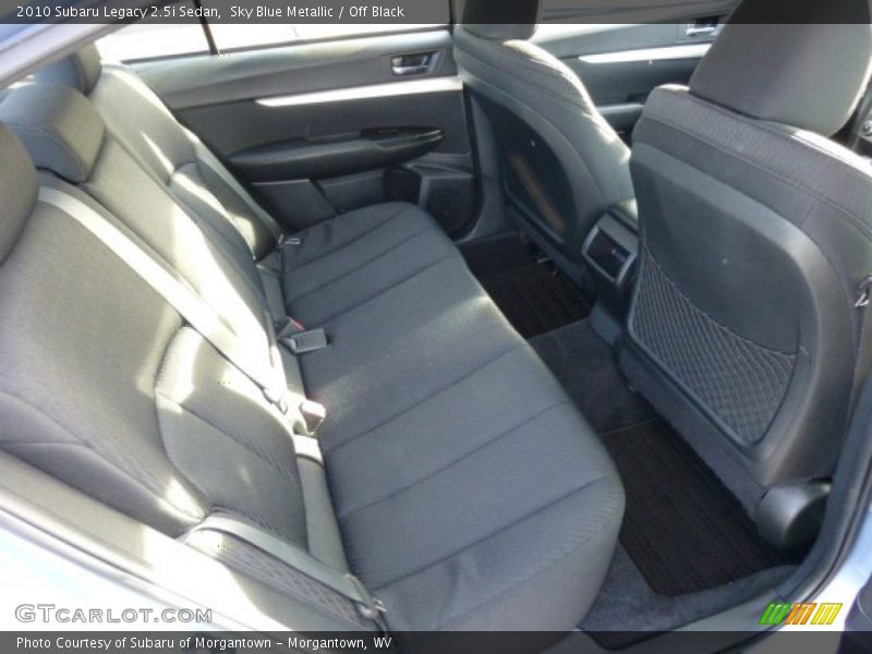 Sky Blue Metallic / Off Black 2010 Subaru Legacy 2.5i Sedan