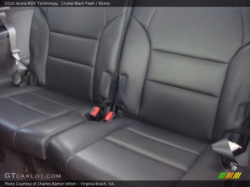 Crystal Black Pearl / Ebony 2010 Acura MDX Technology