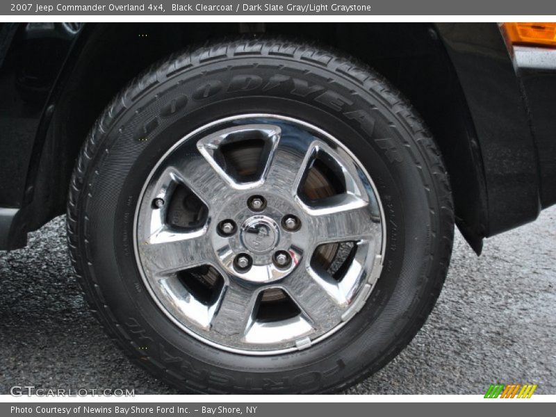 Black Clearcoat / Dark Slate Gray/Light Graystone 2007 Jeep Commander Overland 4x4