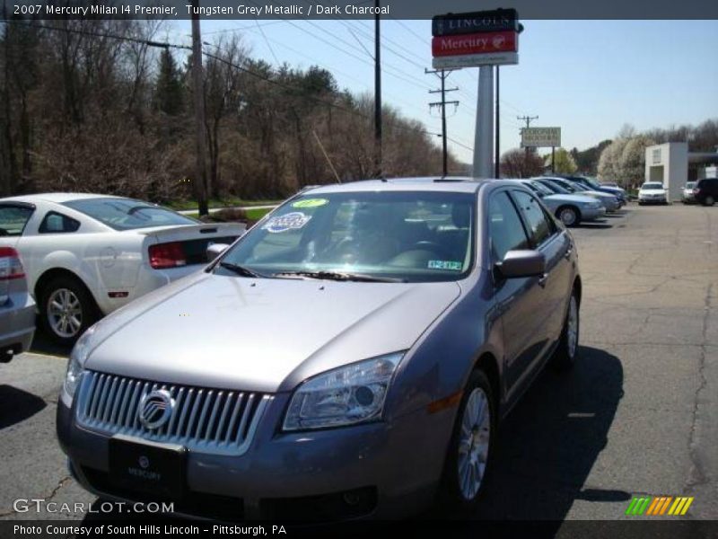 Tungsten Grey Metallic / Dark Charcoal 2007 Mercury Milan I4 Premier