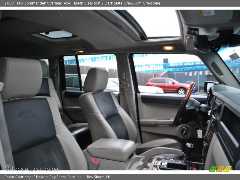 Black Clearcoat / Dark Slate Gray/Light Graystone 2007 Jeep Commander Overland 4x4