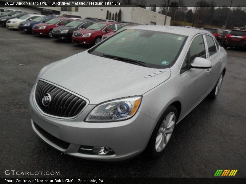Quicksilver Metallic / Medium Titanium 2013 Buick Verano FWD