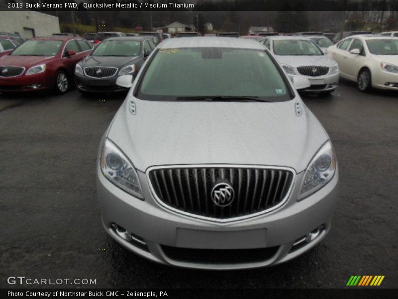 Quicksilver Metallic / Medium Titanium 2013 Buick Verano FWD