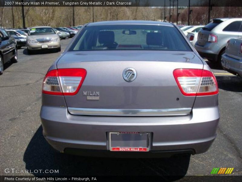 Tungsten Grey Metallic / Dark Charcoal 2007 Mercury Milan I4 Premier