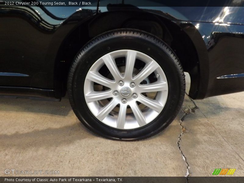 Black / Black 2012 Chrysler 200 Touring Sedan