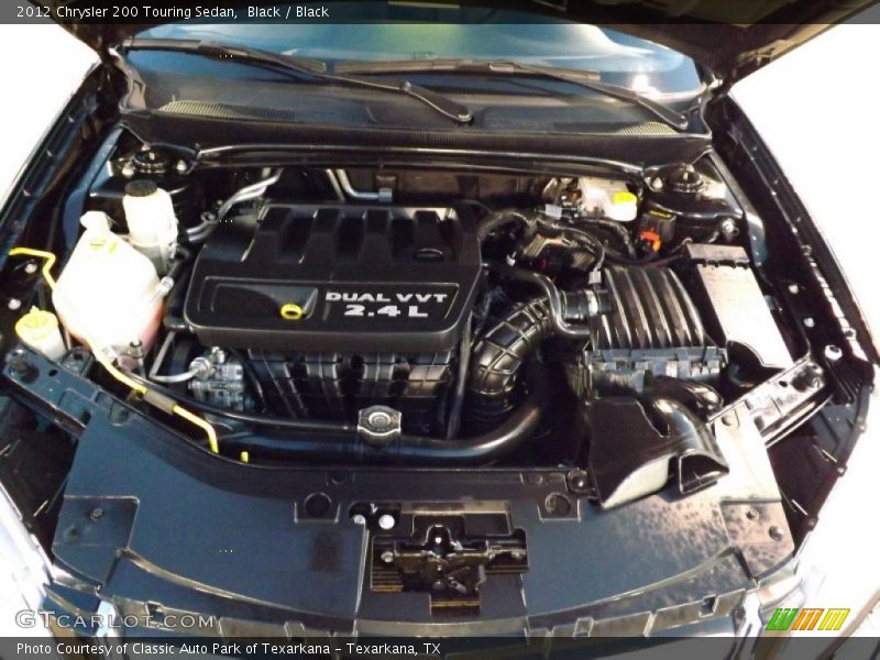 Black / Black 2012 Chrysler 200 Touring Sedan