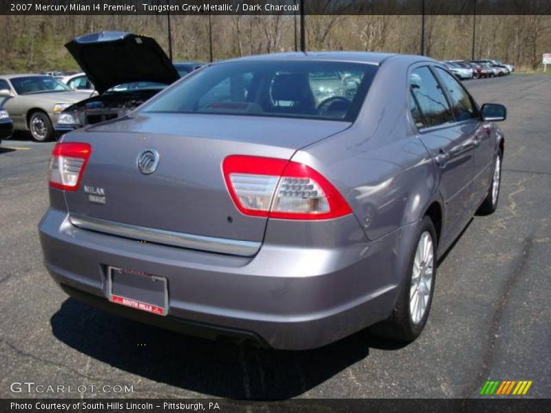 Tungsten Grey Metallic / Dark Charcoal 2007 Mercury Milan I4 Premier