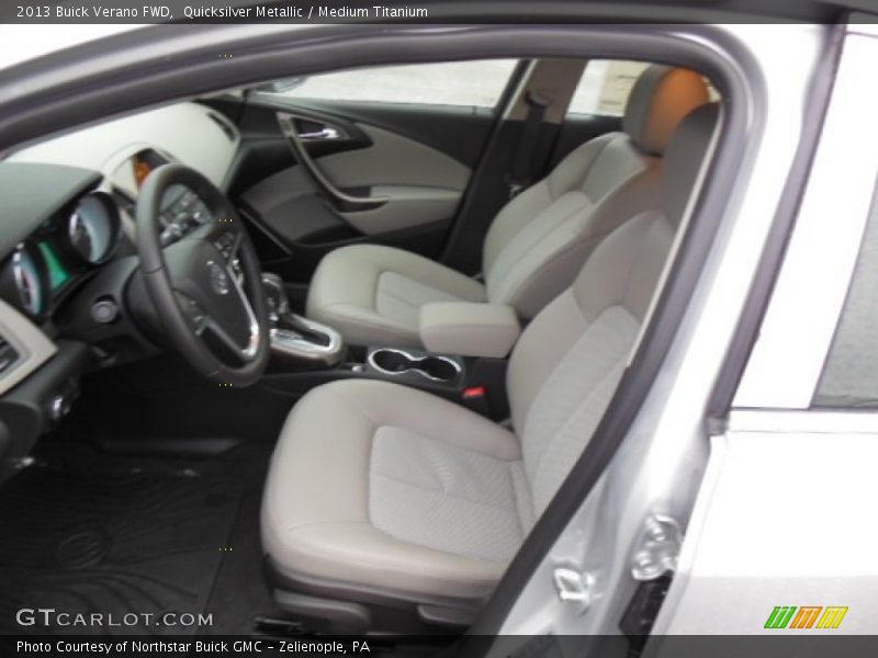 Quicksilver Metallic / Medium Titanium 2013 Buick Verano FWD
