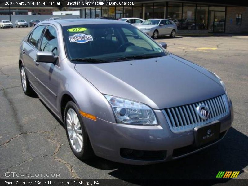 Tungsten Grey Metallic / Dark Charcoal 2007 Mercury Milan I4 Premier