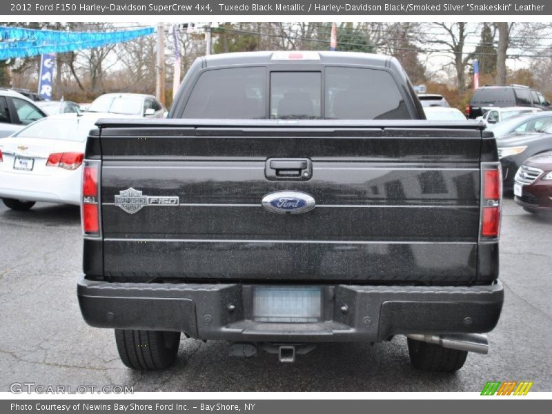 Tuxedo Black Metallic / Harley-Davidson Black/Smoked Silver 