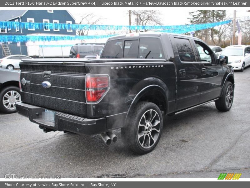 Tuxedo Black Metallic / Harley-Davidson Black/Smoked Silver 