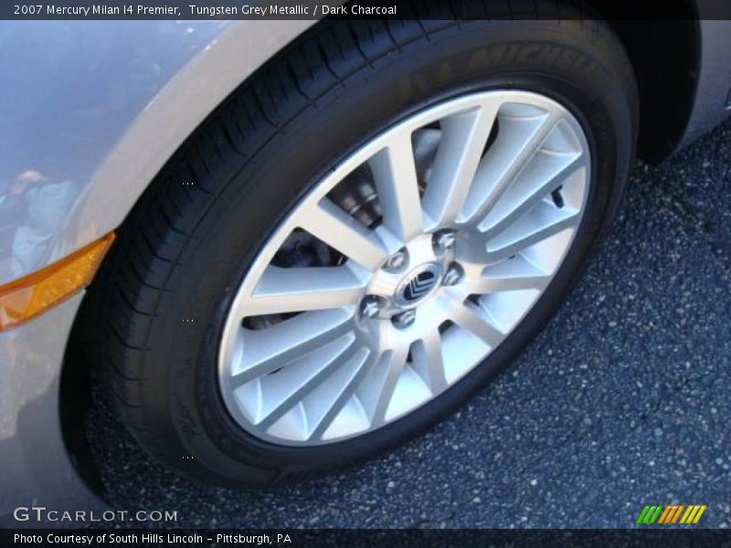 Tungsten Grey Metallic / Dark Charcoal 2007 Mercury Milan I4 Premier