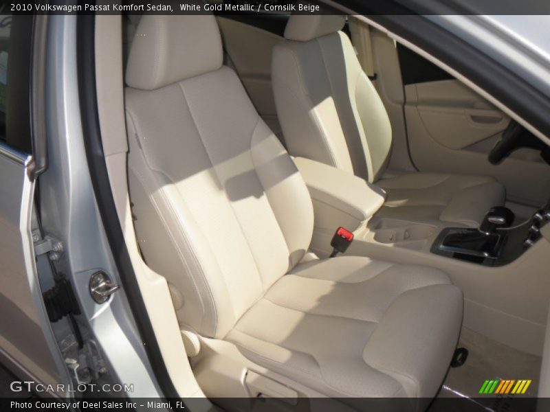 White Gold Metallic / Cornsilk Beige 2010 Volkswagen Passat Komfort Sedan