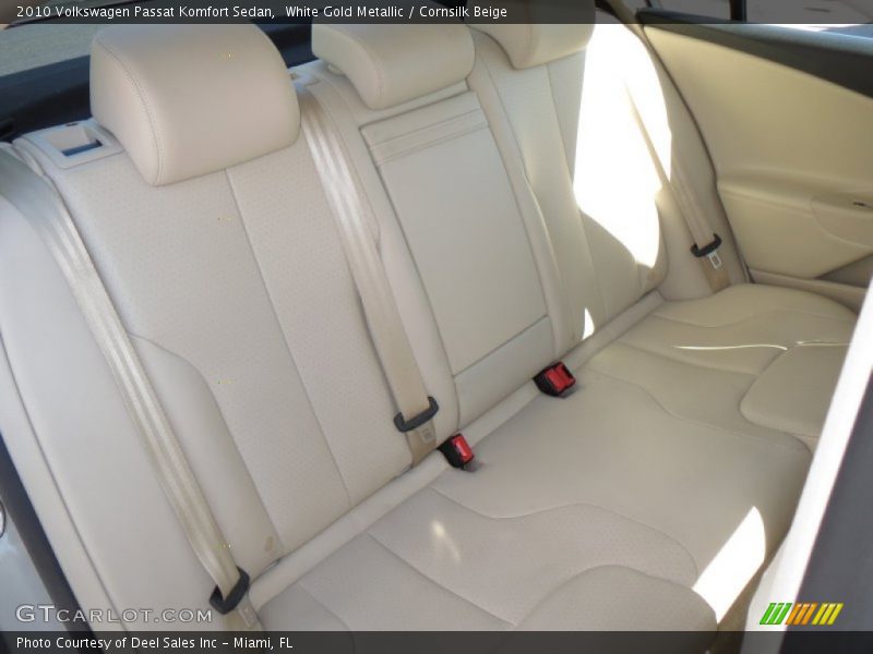 White Gold Metallic / Cornsilk Beige 2010 Volkswagen Passat Komfort Sedan