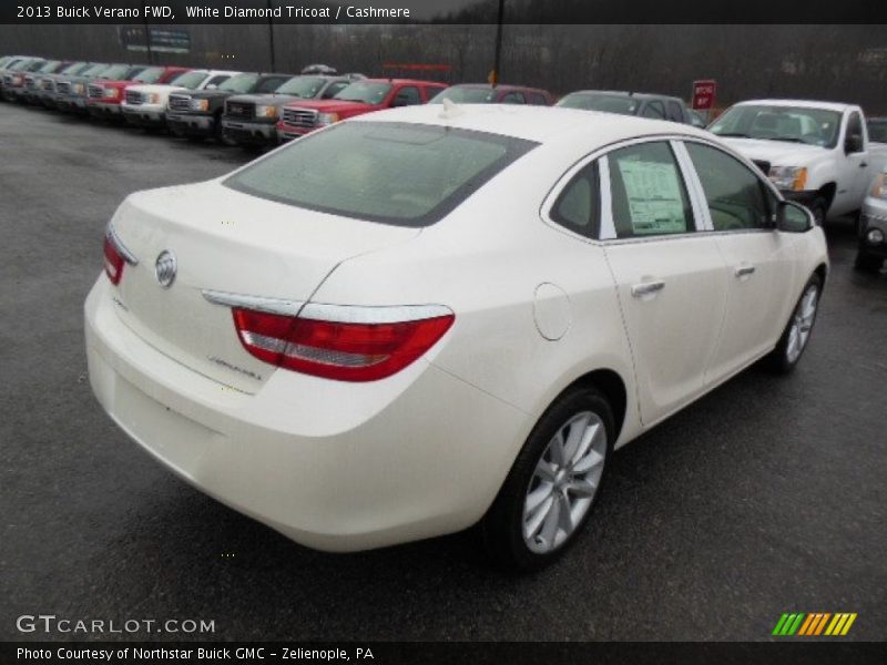 White Diamond Tricoat / Cashmere 2013 Buick Verano FWD