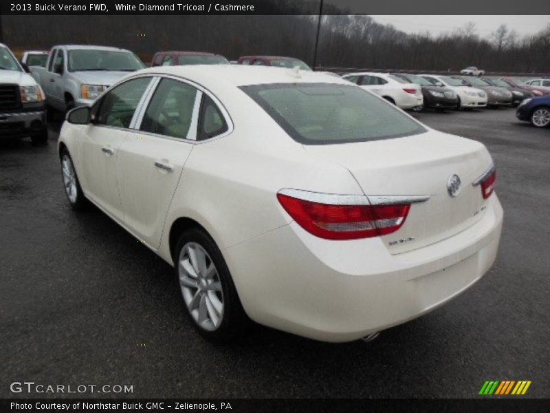 White Diamond Tricoat / Cashmere 2013 Buick Verano FWD