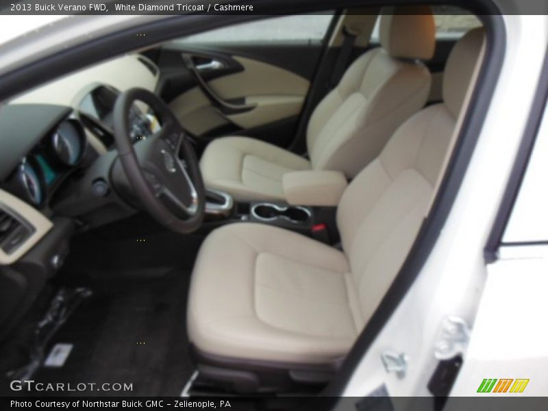 White Diamond Tricoat / Cashmere 2013 Buick Verano FWD