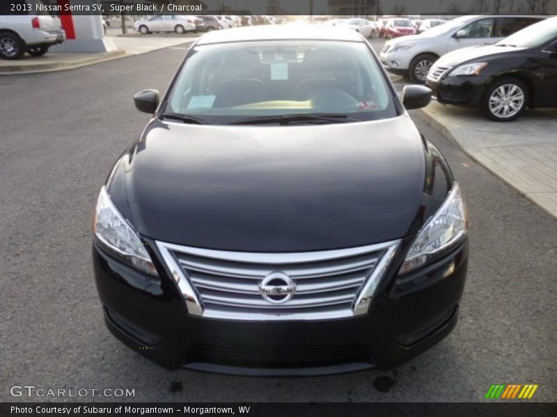 Super Black / Charcoal 2013 Nissan Sentra SV