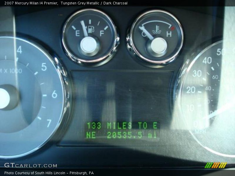 Tungsten Grey Metallic / Dark Charcoal 2007 Mercury Milan I4 Premier