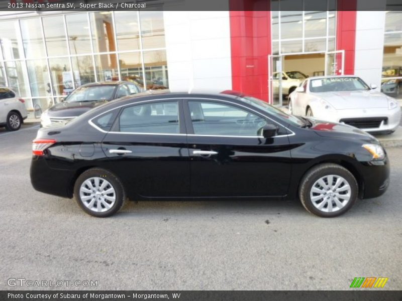 Super Black / Charcoal 2013 Nissan Sentra SV