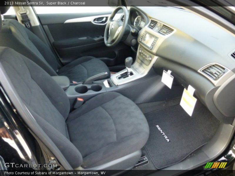 Super Black / Charcoal 2013 Nissan Sentra SV