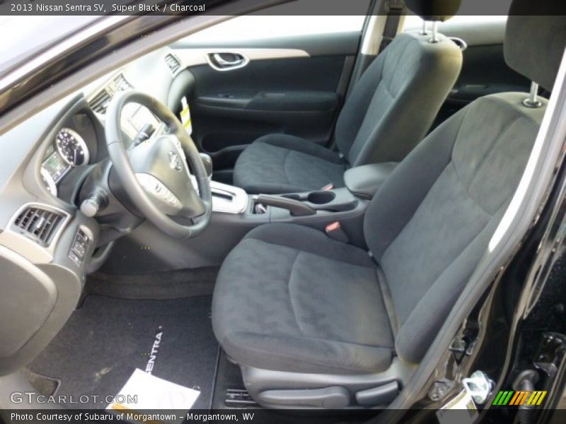 Super Black / Charcoal 2013 Nissan Sentra SV